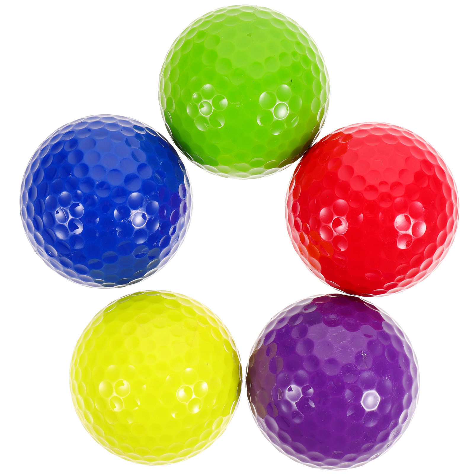 Practice Equipment For Golf - 5 bolas de golf de plástico