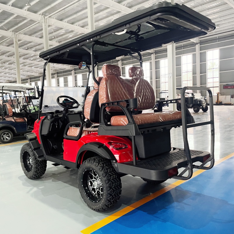 Golf Bag Stand Cart - Carrito de Golf Eléctrico Moderno y