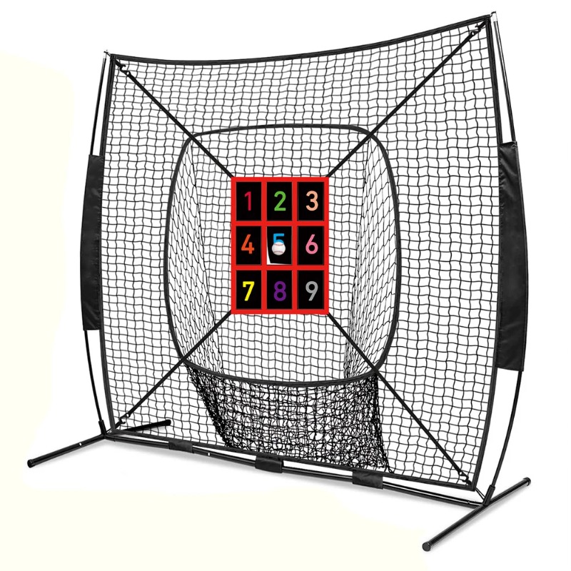 Practice Net Hitting - Entrenador de zona de strike numerado