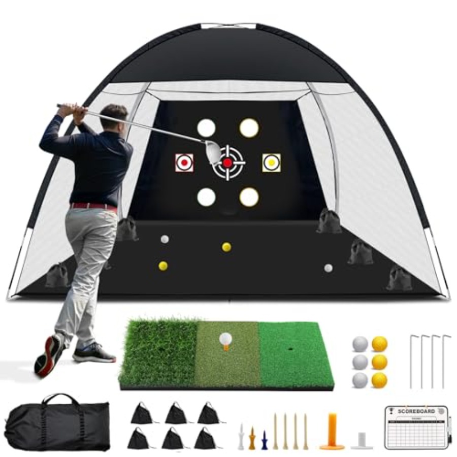 Practice Net Hitting - Red de golf, red de práctica