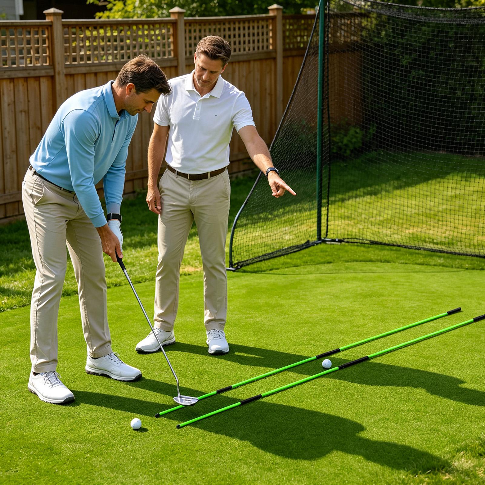 Golf Equipment For Beginners - Entrenador de plano de swing de