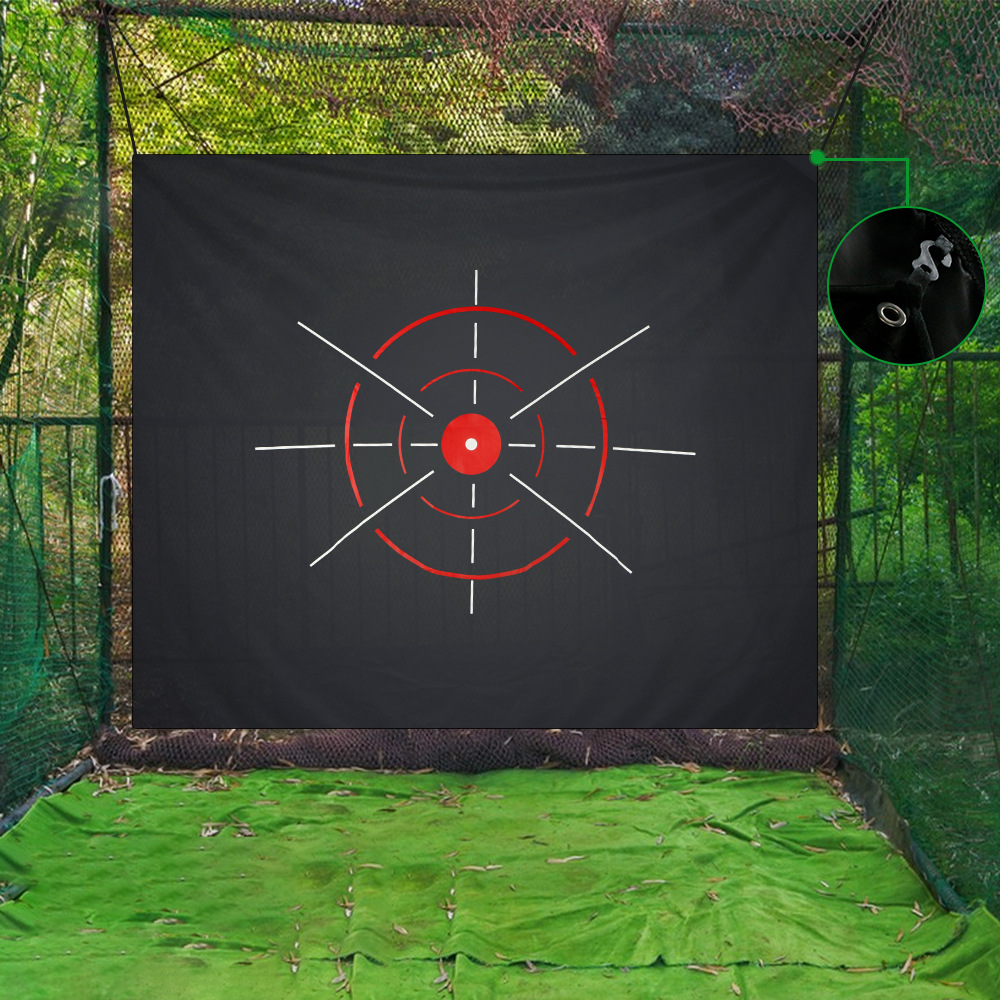 Practice Net Hitting - Tela de objetivo de Golf de