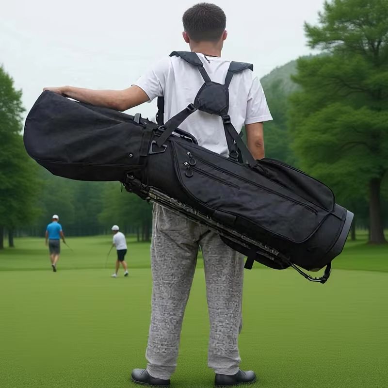 Golf Bag Stand Cart - Bolsa de Golf portátil, cubierta para