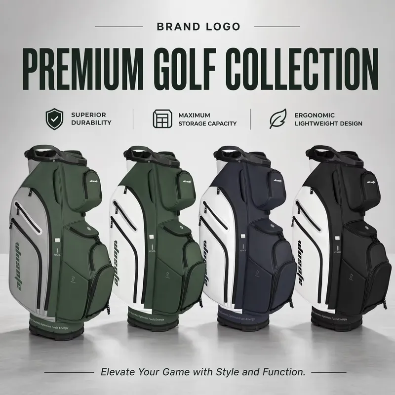 Golf Bag Stand Cart - Bolsa de Golf Wosofe de 14