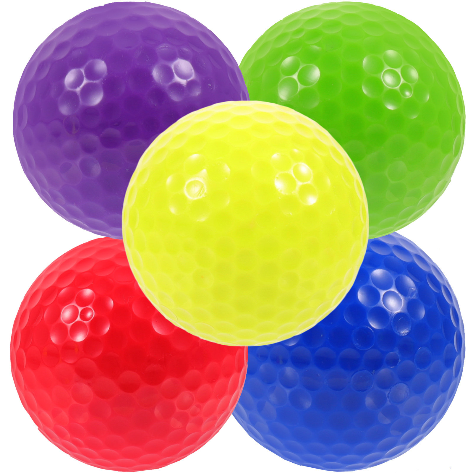 5 bolas de golf de plástico pa - Practice Equipment For Golf reseña y precio