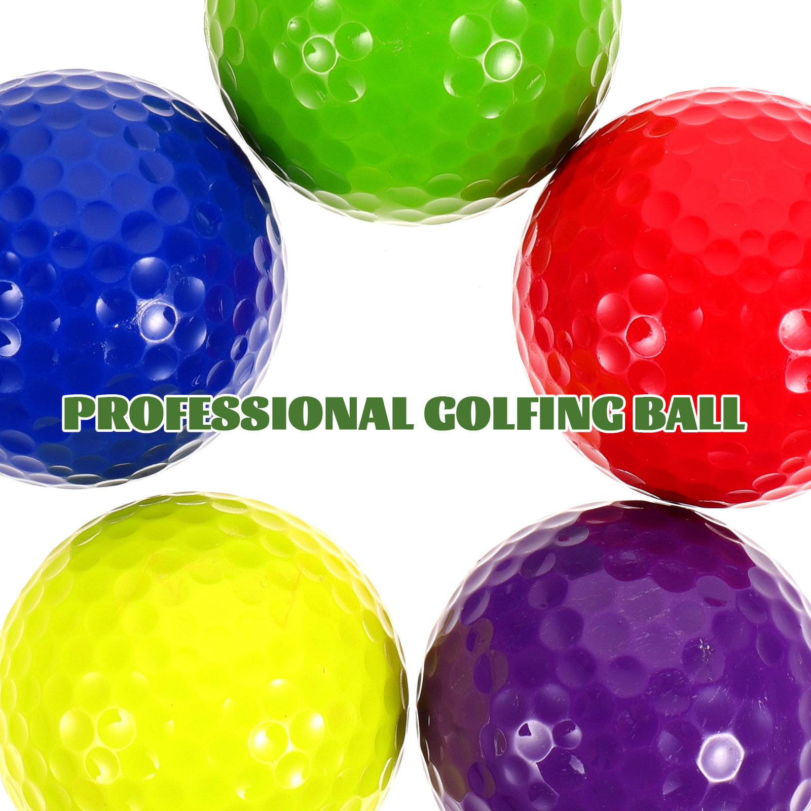 5 bolas de golf de plástico pa - Practice Equipment For Golf reseña y precio