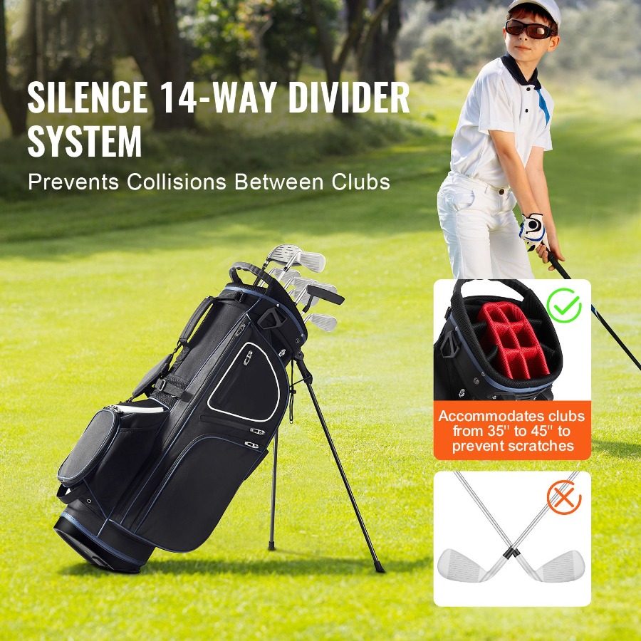 Bolsa para Carro de Golf con O - Golf Bag Stand Cart reseña y precio