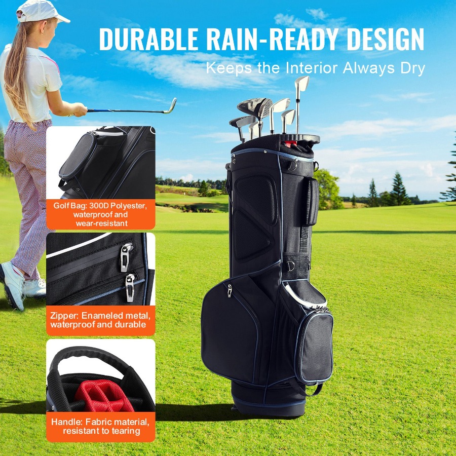 Bolsa para Carro de Golf con O - Golf Bag Stand Cart reseña y precio