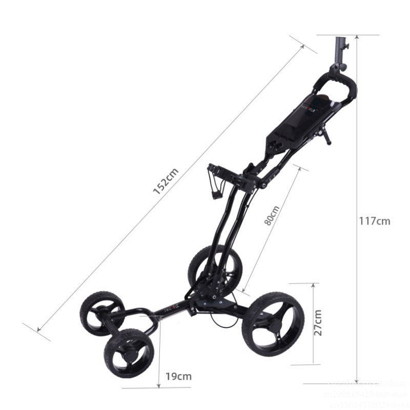 Carrito de golf plegable girat - Golf Bag Stand Cart reseña y precio