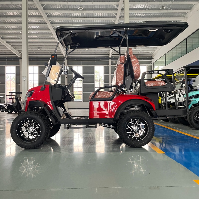 Carrito de Golf Eléctrico de 4 - Golf Bag Stand Cart reseña y precio