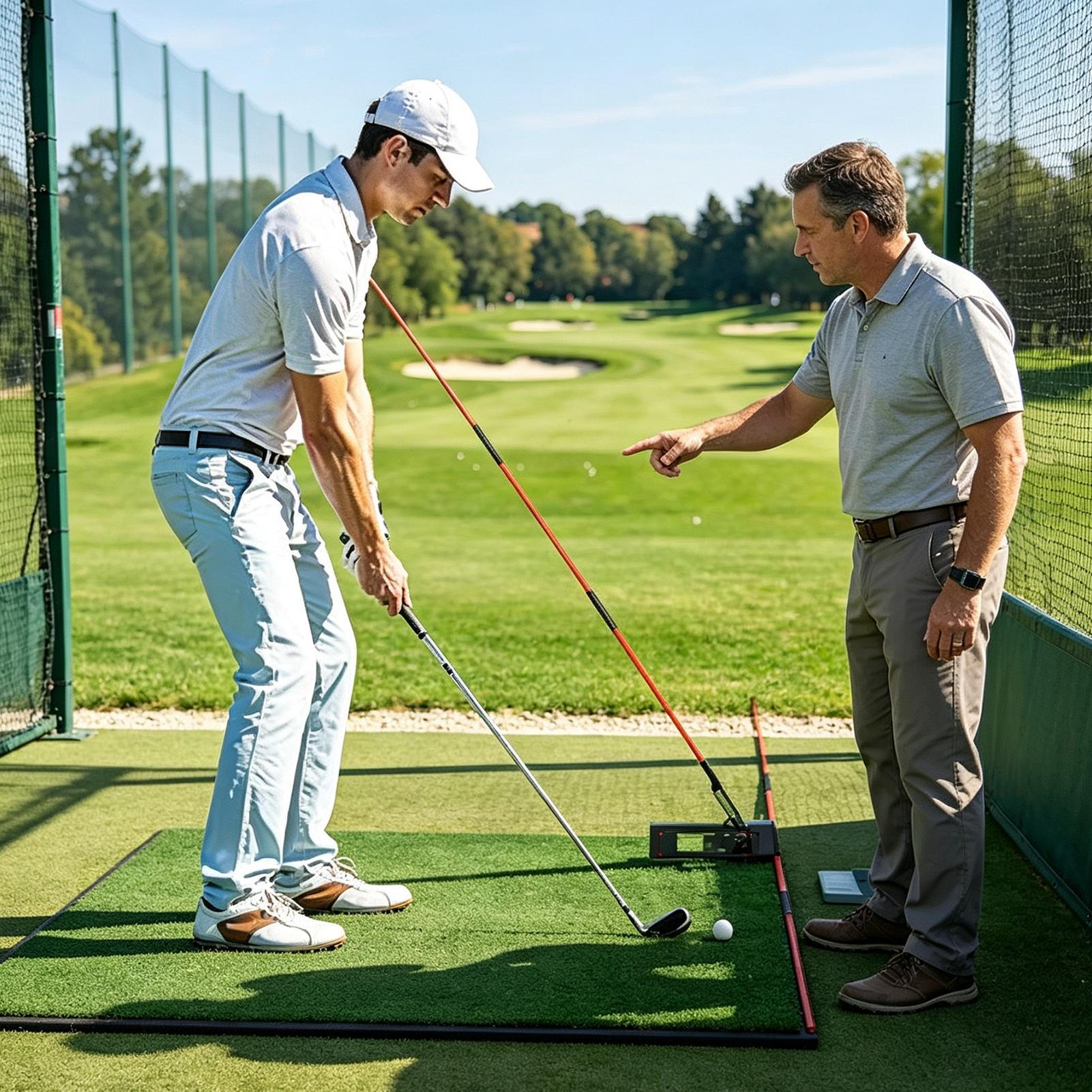 Entrenador de golf con ángulo  - Golf Equipment For Beginners reseña y precio