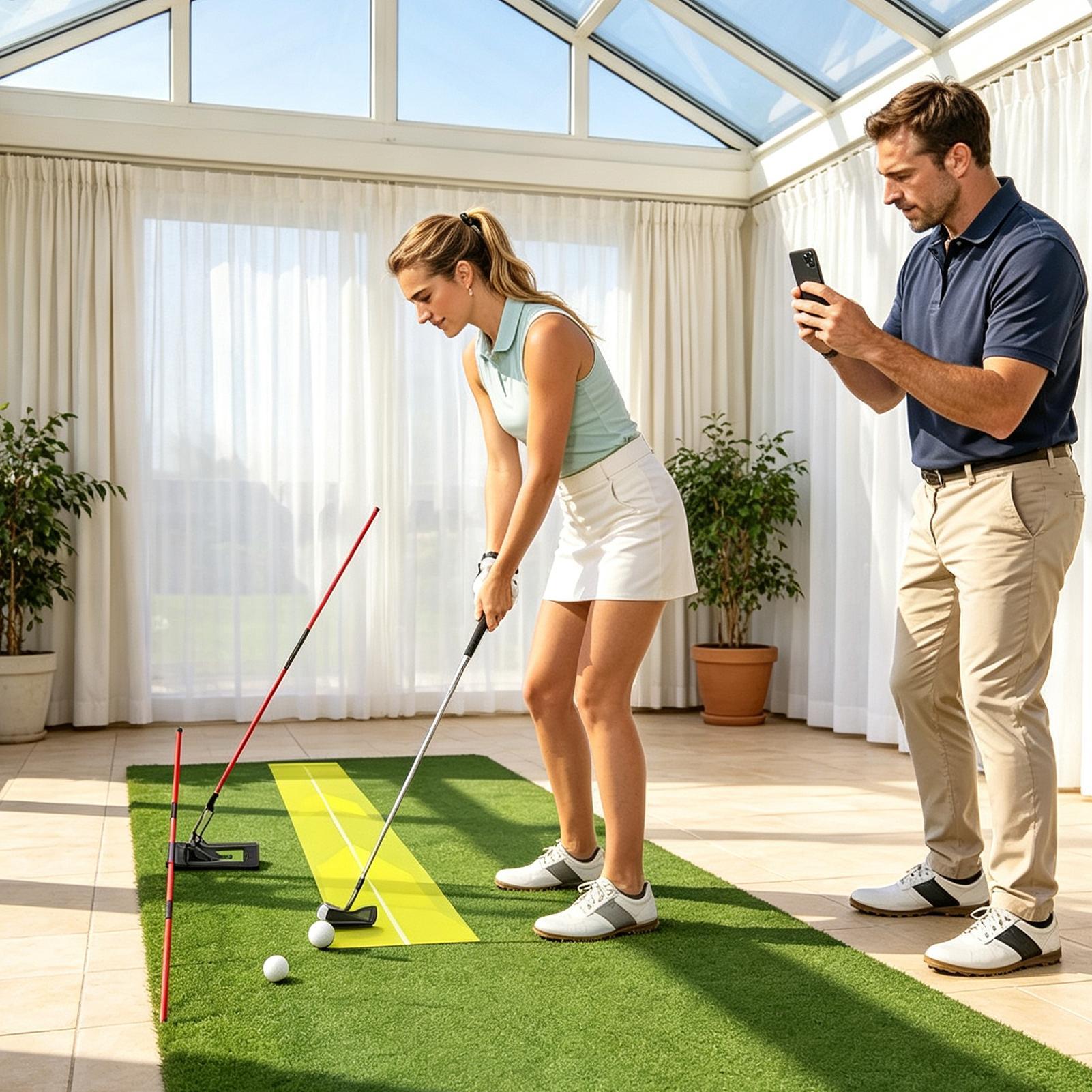 Entrenador de golf con ángulo  - Golf Equipment For Beginners reseña y precio