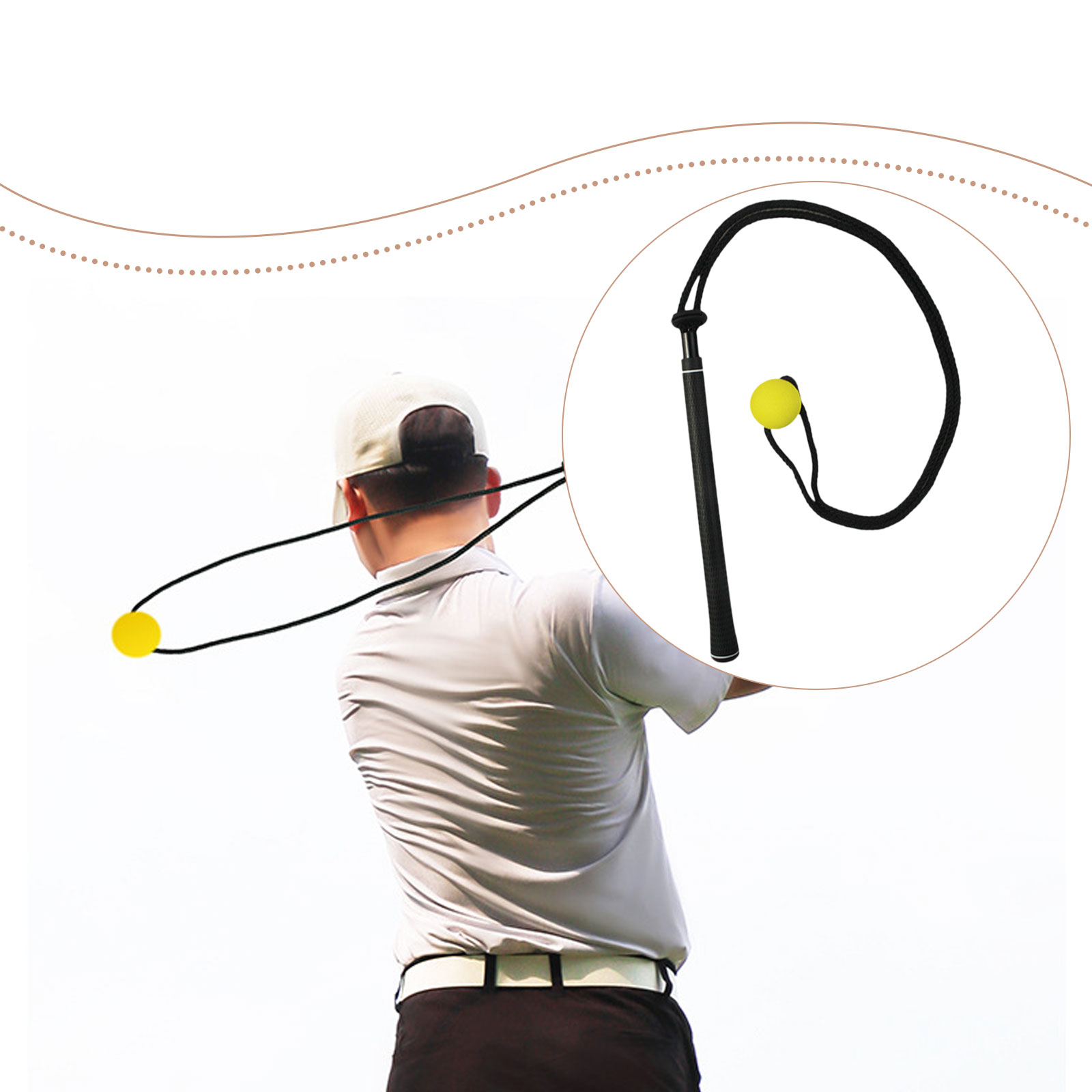 Entrenador de Swing de Golf, c - Golf Equipment For Beginners reseña y precio