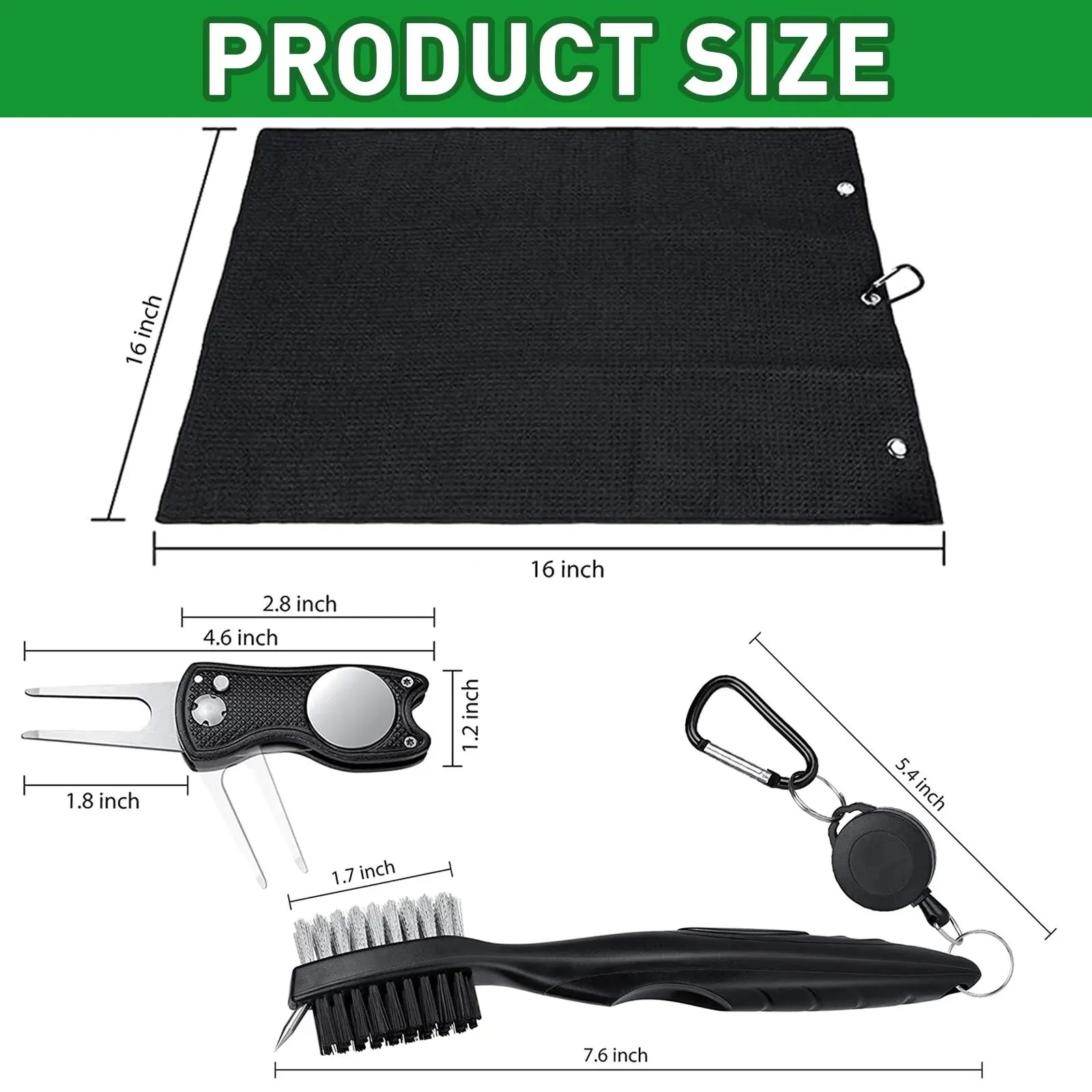 Kit completo de cepillo y limp - Golf Equipment For Sale reseña y precio