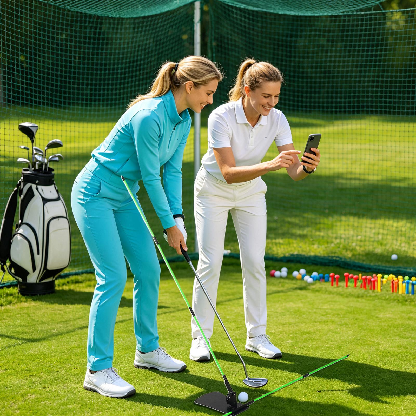 Entrenador de plano de swing d - Golf Equipment For Beginners reseña y precio