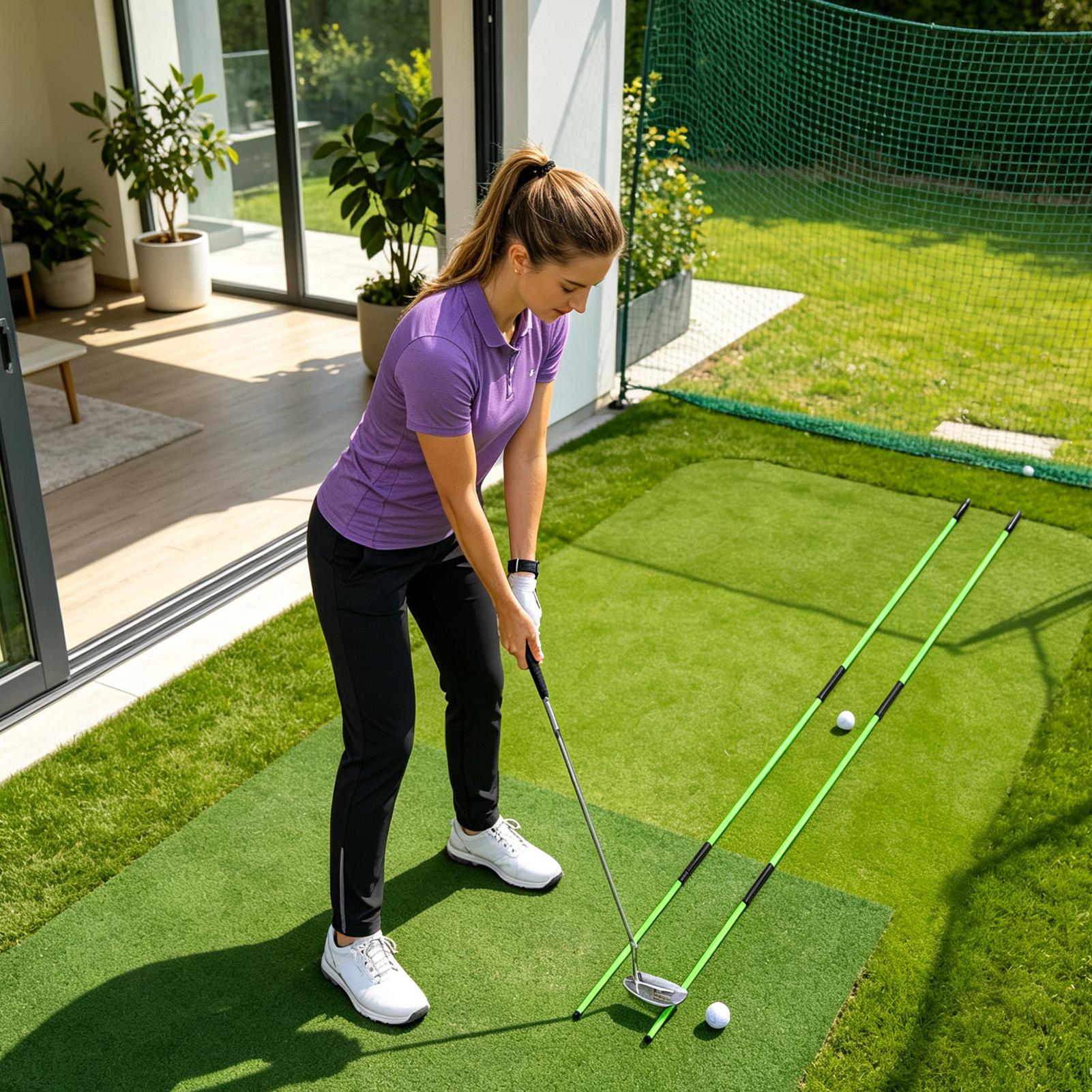 Entrenador de plano de swing d - Golf Equipment For Beginners reseña y precio