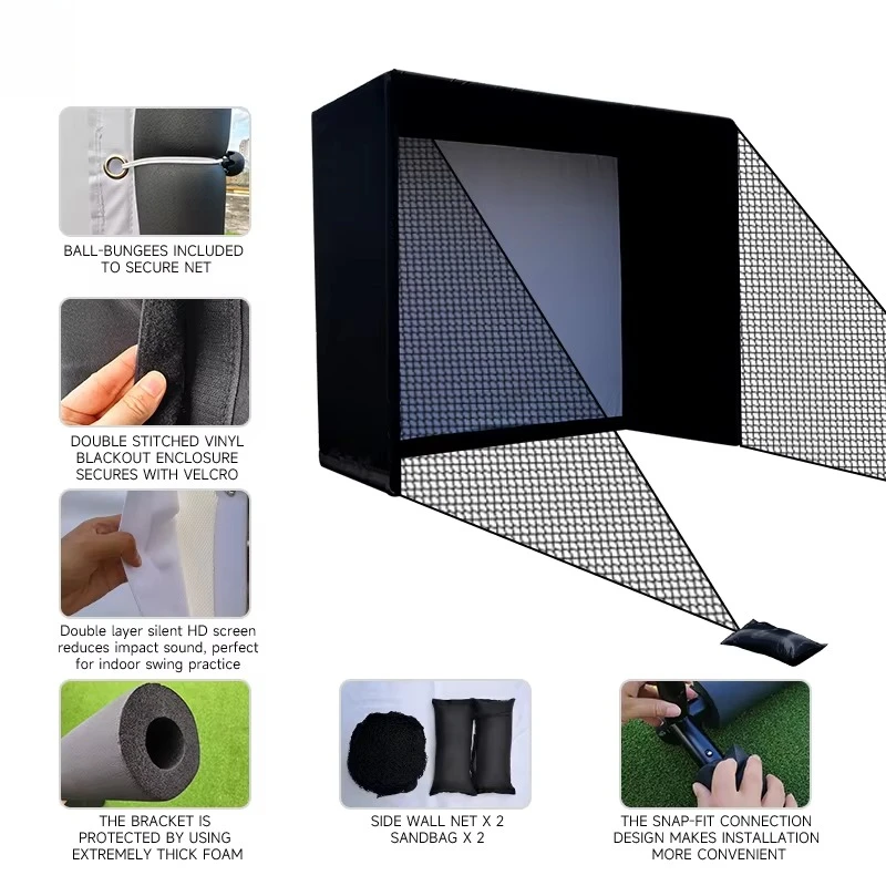Redes para Simulador de Golf d - Practice Net Hitting reseña y precio