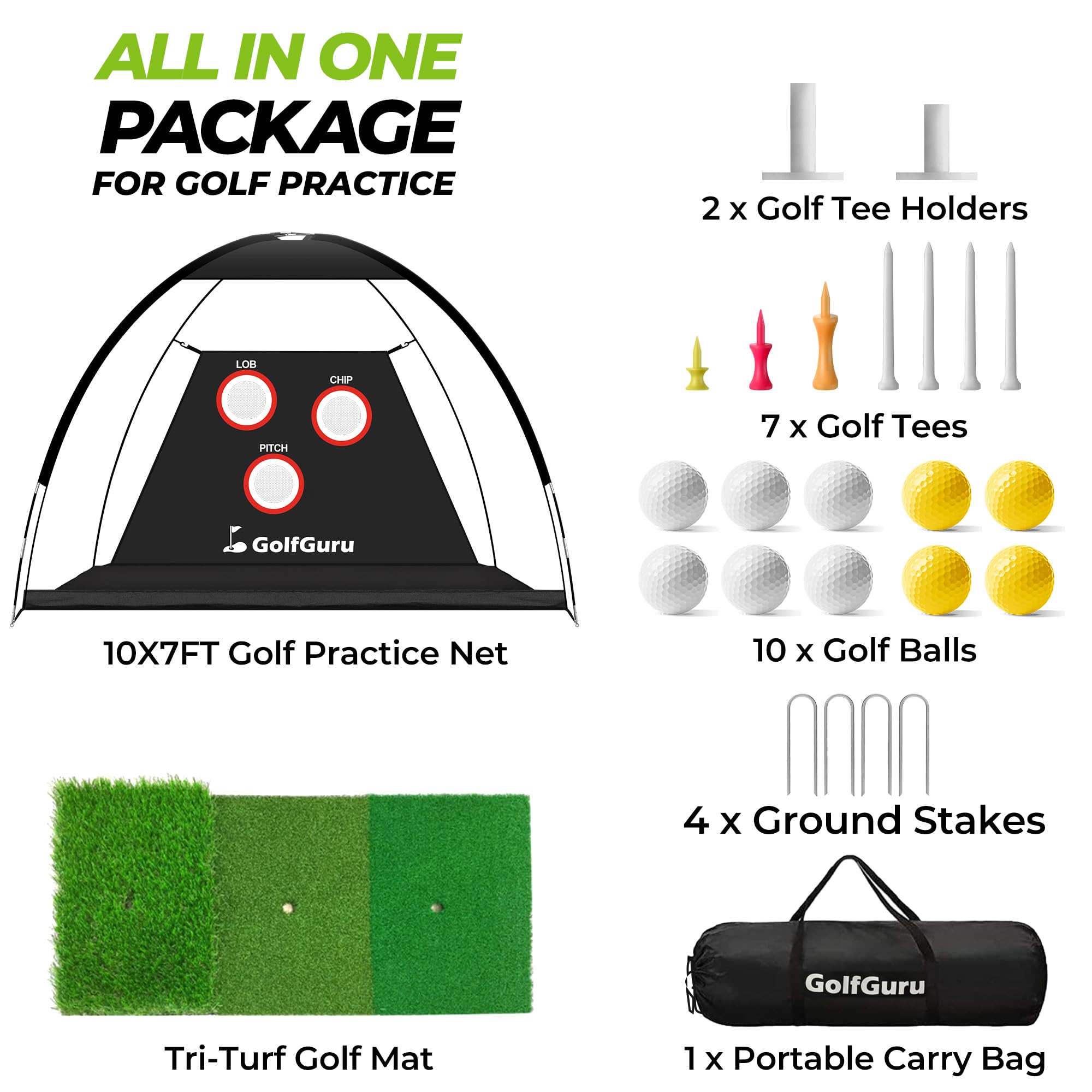 Red de Práctica de Golf Profes - Practice Net Hitting reseña y precio